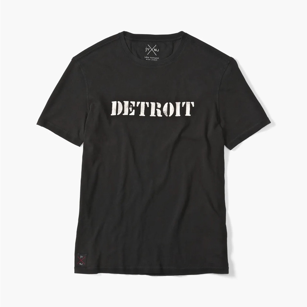 John Varvatos x Nick Jonas RARE Collab Tee